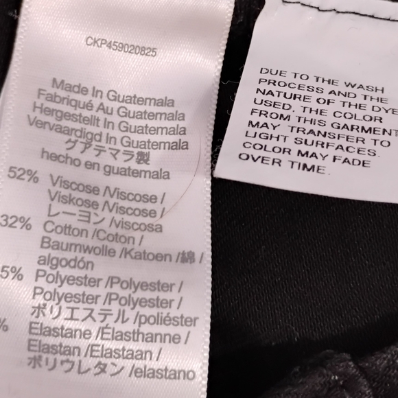 Madewell Black Skinny Roadtripper Jeans Modern Fit Size 29 - Picture 4 of 10